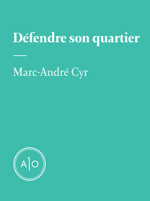 cover image of Défendre son quartier